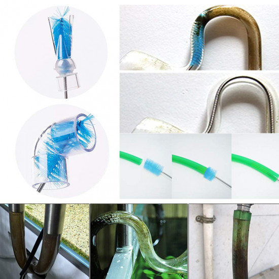 فرشاة التنظيف للأماكن الضيقة وأنابيب بحجم 1.5 متر فرشاة التنظيف للأماكن الضيقة وأنابيب بحجم 1.5 متر