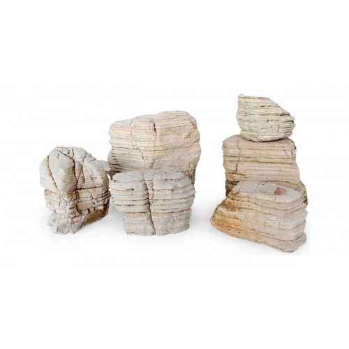 صخور الطبقات بأحجام معددة - Yellow Multilayer Stone