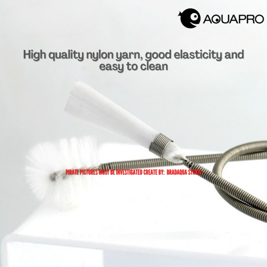 فرشاة التنظيف 2 في 1 لصخور والأخشاب والأنابيب - AQUAPRO Pipe brush Pro فرشاة التنظيف 2 في 1 لصخور والأخشاب والأنابيب - AQUAPRO Pipe brush Pro