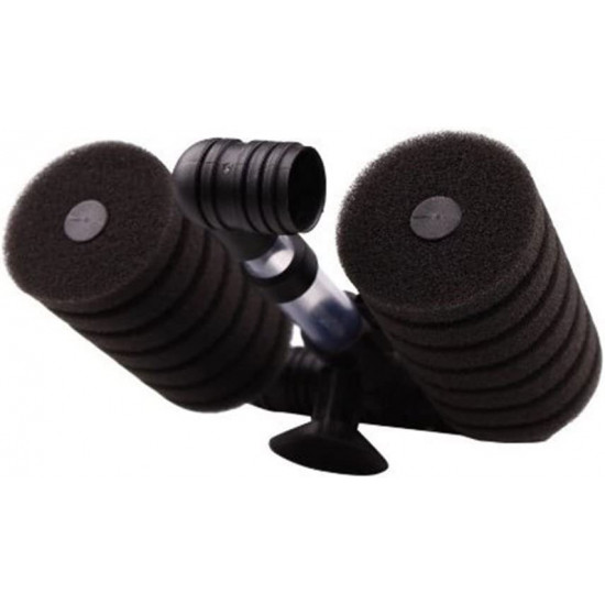 فلتر بقطعتين أسفنح يعمل بمضخة الهواء - Sponge Filter فلتر بقطعتين أسفنح يعمل بمضخة الهواء - Sponge Filter