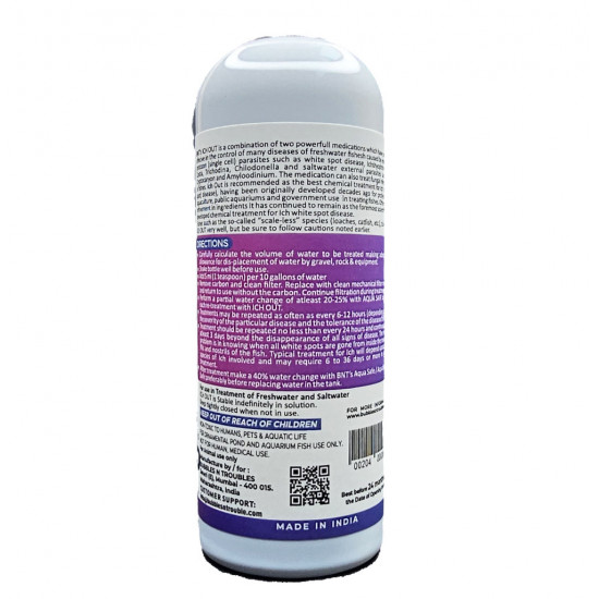 علاج النقاط البيضاء - BUBBLES N TROUBLES Ich Out (White Spots)