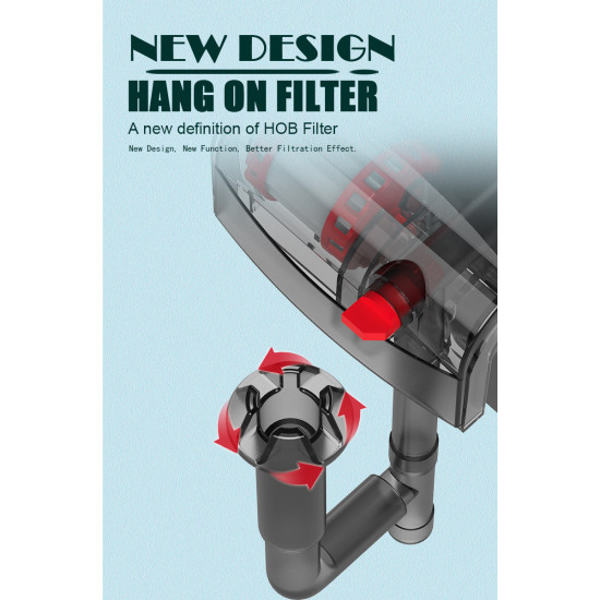 فلتر سلايدر إحترافي للأحواض النانو الصغيرة - WB-G04 WaterBear فلتر سلايدر إحترافي للأحواض النانو الصغيرة - WB-G04 WaterBear