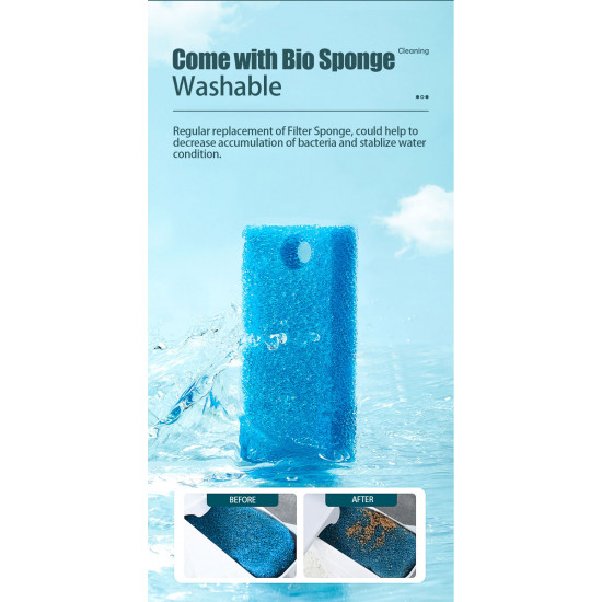 فلتر داخلي متكامل لسلاحف والبرمائيات Turtle Tank Filter فلتر داخلي متكامل لسلاحف والبرمائيات Turtle Tank Filter