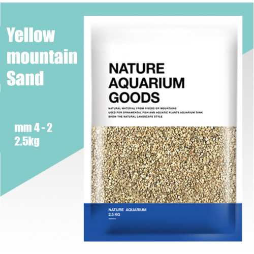 natural aquarium goods - Yellow mountain 2.5kg natural aquarium goods - Yellow mountain 2.5kg