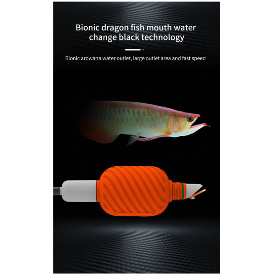 أداة تنظيف وشفط الماء للأحواض الصغيرة للمحترافين - Qanvee cleaning tank أداة تنظيف وشفط الماء للأحواض الصغيرة للمحترافين - Qanvee cleaning tank