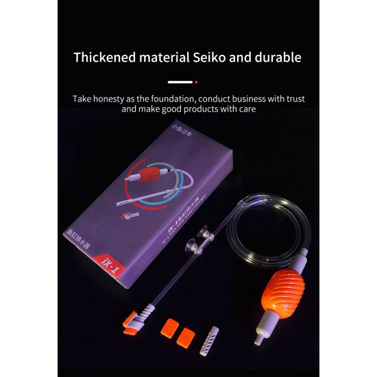 أداة تنظيف وشفط الماء للأحواض الصغيرة للمحترافين - Qanvee cleaning tank أداة تنظيف وشفط الماء للأحواض الصغيرة للمحترافين - Qanvee cleaning tank