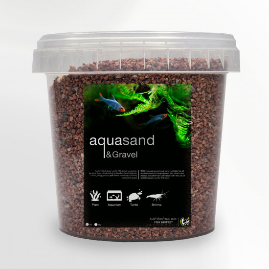 رمل بني خشن طبيعي 100% - Fish Shop EST رمل بني خشن طبيعي 100% - Fish Shop EST