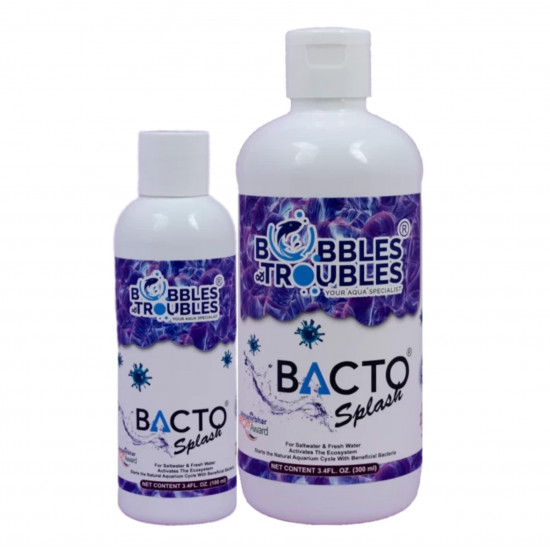 مكون دورة النيتروجين بتركيز عالي - BUBBLES N TROUBLES Bacto Splash مكون دورة النيتروجين بتركيز عالي - BUBBLES N TROUBLES Bacto Splash