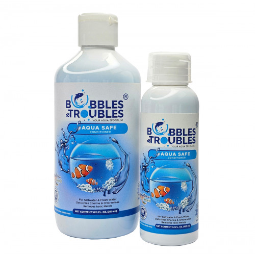 مزيل الكلور والكلورومين عالي التركيز  - BUBBLES N TROUBLES AquaSafe