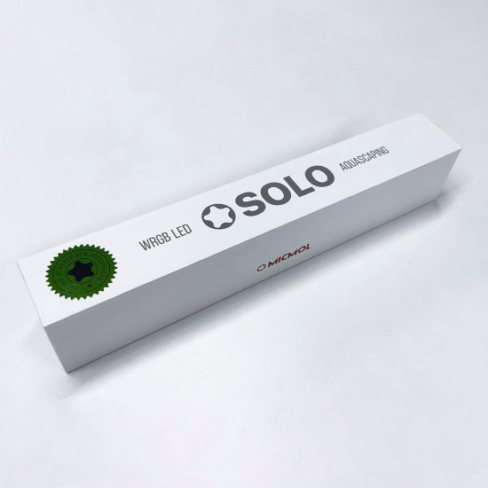 إضاءة أنيقة WRGB الذكية بمواصفات إحترافية للأحواض النباتية - MicMol SOLO smart إضاءة أنيقة WRGB الذكية بمواصفات إحترافية للأحواض النباتية - MicMol SOLO smart