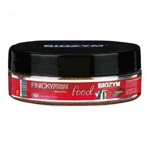 غذاء دقيق يحتوي على الأغذية النباتية والحيوانية لصغار الأسماك - Biozym Finicky Fish Food 80g غذاء دقيق يحتوي على الأغذية النباتية والحيوانية لصغار الأسماك - Biozym Finicky Fish Food 80g