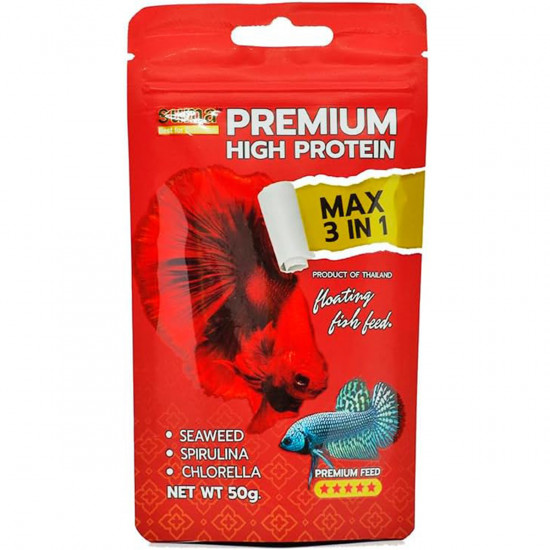 غذاء حبوب براميوم أسماك البيتا والسيامي - Suma Betta Food