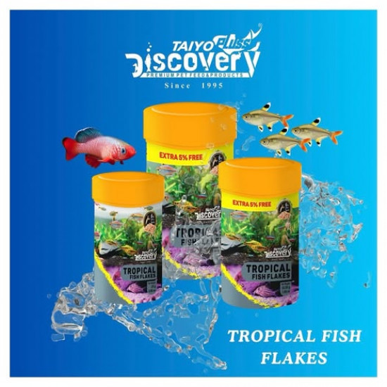 غذاء عام ورقي للأسماك الأمازونية - Discovery fish food