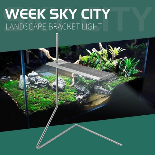 إضاءة مدمجة مع أستاند من الألمينيوم للأحواض النباتية المكعبة والدائرية - Week Aqua LED إضاءة مدمجة مع أستاند من الألمينيوم للأحواض النباتية المكعبة والدائرية - Week Aqua LED