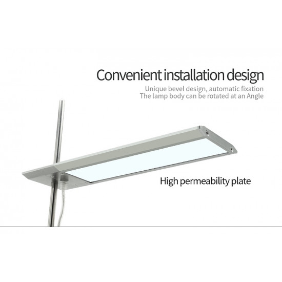 إضاءة مدمجة مع أستاند من الألمينيوم للأحواض النباتية المكعبة والدائرية - Week Aqua LED إضاءة مدمجة مع أستاند من الألمينيوم للأحواض النباتية المكعبة والدائرية - Week Aqua LED