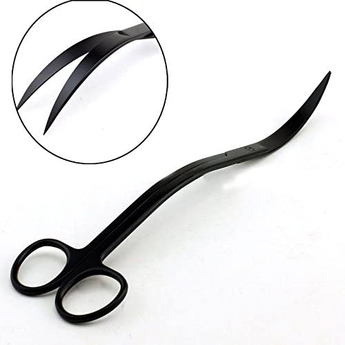 مقص مموج لقص النباتات بحجم 27سم (أسود) مقص مموج لقص النباتات بحجم 27سم (أسود)