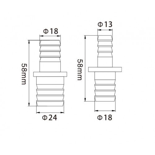 وصلة أنابيب للفلتر بمقاس صغير وكبير - Cool Now Adapter وصلة أنابيب للفلتر بمقاس صغير وكبير - Cool Now Adapter