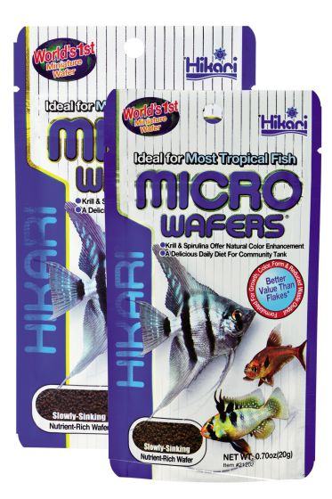 غذاء فاخر للأسماك الصغيرة - Hikari - Micro Wafers