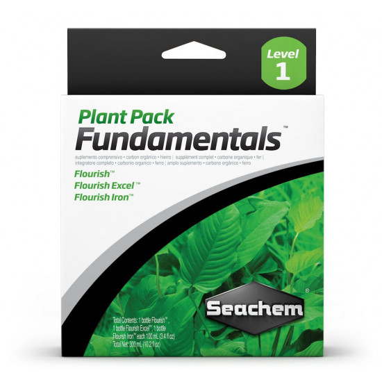 المجموعة الكاملة للعناية بالنباتات - Seachem Plant Pack Fundamentals