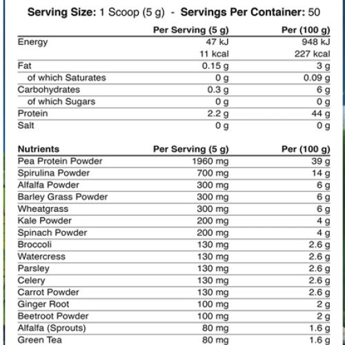 Applied Nutrition Critical Greens, Unflavored, 50 Serving Applied Nutrition Critical Greens, Unflavored, 50 Serving