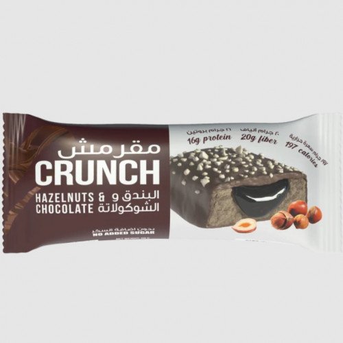 بروتين بار مقرمش مع حشوة الكراميل السائل مع المحلى 60 جرام بروتين بار مقرمش مع حشوة الكراميل السائل مع المحلى 60 جرام