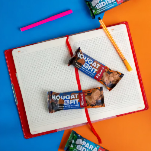 بار مع حشوة سائلة مع التحلية 45جم