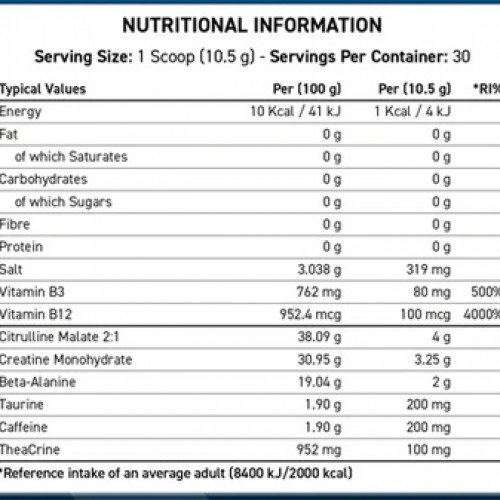 أبلايد نيوتريشن - اي بي اي ماقبل التمرين (30 حصة)