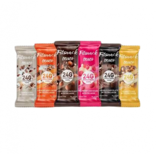 فيت سناك كرانشي بار مع الكولاجين 60 جم فيت سناك كرانشي بار مع الكولاجين 60 جم
