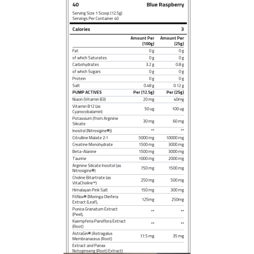 ابلايد نيوترشن ABE بامب خالي من الكافيين مكمل غذائي 40 حصة