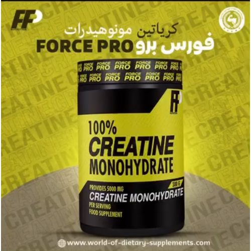 Full Force pro 100% Creatine Monohydrate 300 g Unflavored Full Force pro 100% Creatine Monohydrate 300 g Unflavored
