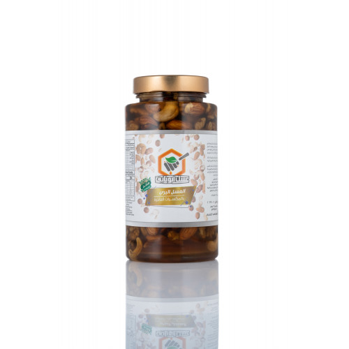 العسل البري بالمكسرات  500جم