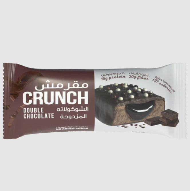 بروتين بار مقرمش مع حشوة الكراميل السائل مع المحلى 60 جرام بروتين بار مقرمش مع حشوة الكراميل السائل مع المحلى 60 جرام