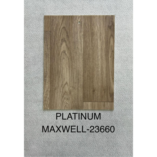 مشمع بلاتينيوم شبيه الباركيه - فينيل  3 ملي بلجيكي