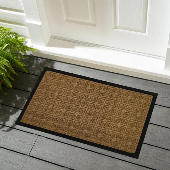 دعسات  مزخرف باب خارجي لون جملي