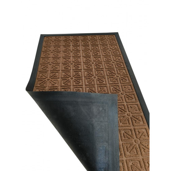 دعسات مزخرف باب خارجي لون بني