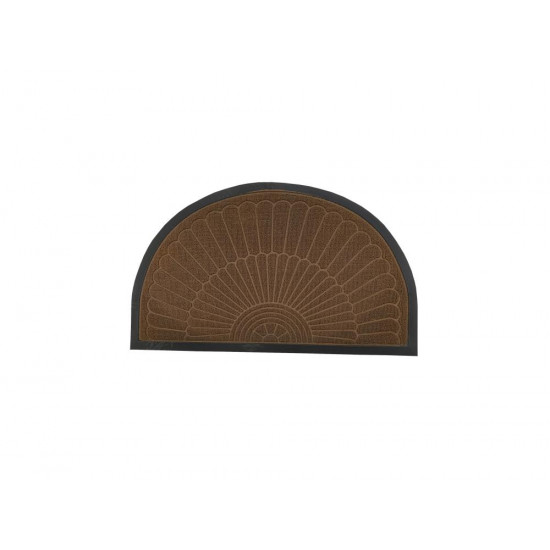 دعسات باب خارجي شكل نصف دائري لون بني