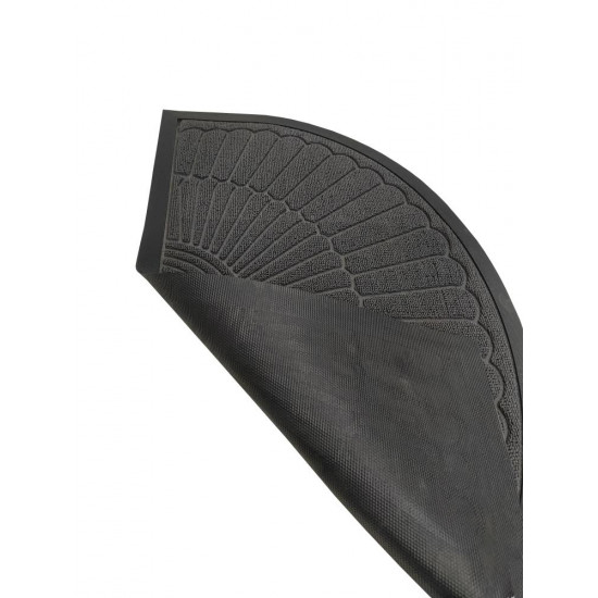 دعسات باب خارجي شكل نصف دائري لون رصاصي