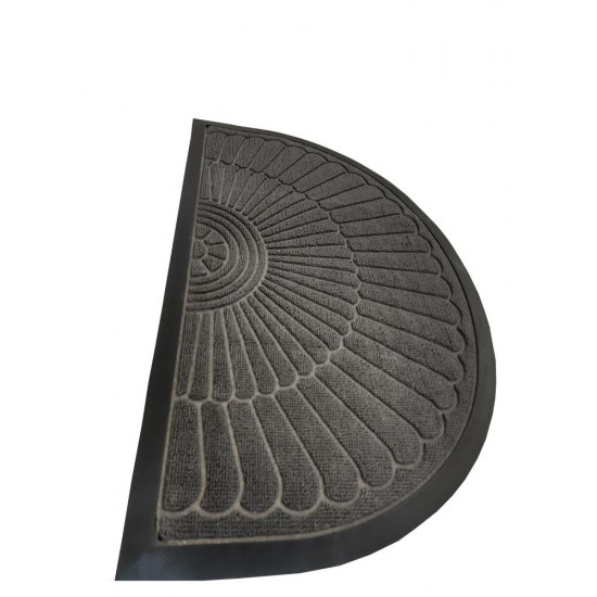 دعسات باب خارجي شكل نصف دائري لون رصاصي