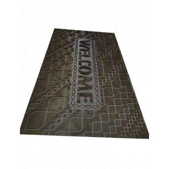 دعسات باب خارجي بارزة لون اسود ذهبي