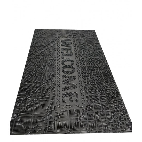 دعسات باب خارجي بارزة لون اسود 