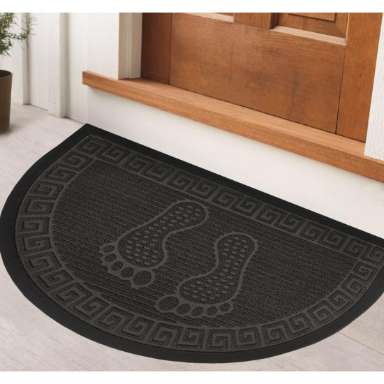 دعسات باب خارجي نصف دائري طبعة ارجل رصاصي