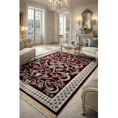 سجاد باریس نقشة فرنسي لون احمر