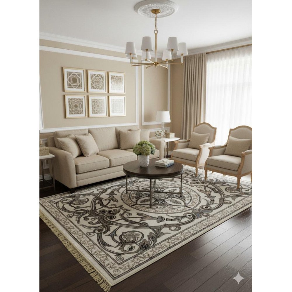 سجاد باريسي فرنسي لون سکری