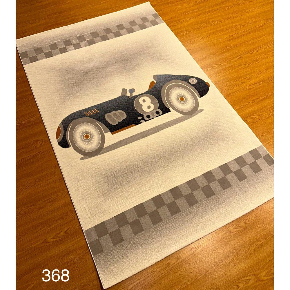 سجاد اطفال سيارات رصاصي