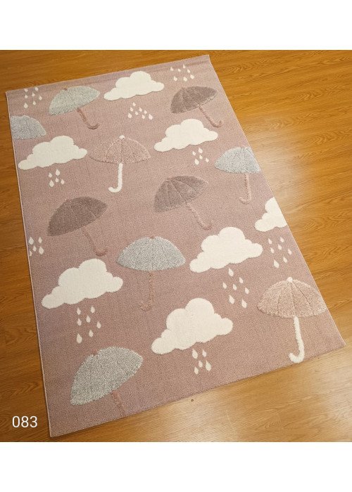 سجاد اطفال غيوم لون وردي سجاد اطفال غيوم لون وردي