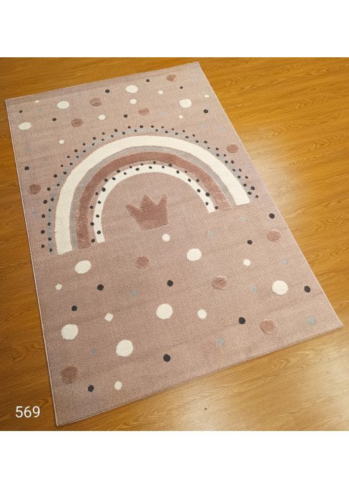 سجاد اطفال لون وردي فاتح