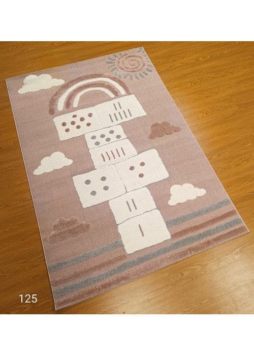 سجاد اطفال لون وردي فاتح