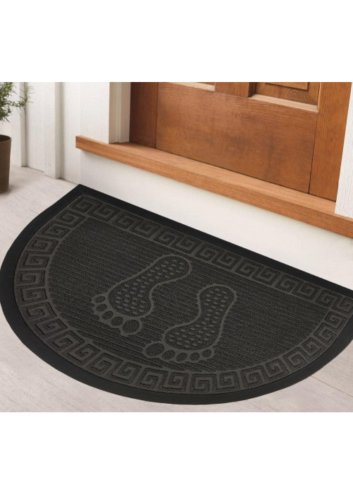 دعسات باب خارجي نصف دائري طبعة ارجل رصاصي