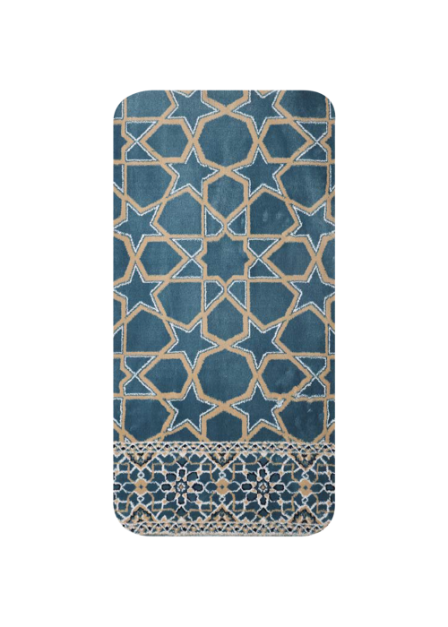 سجاد المساجد (ازرق سماوي) MANASIK 1