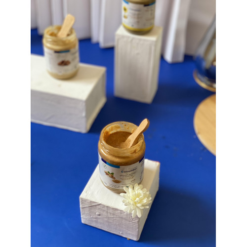 زبدة الفول السوداني مع السمسم 210 غ